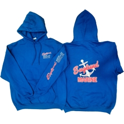 HOODIE 80TH NEPTUNE BLUE 3X